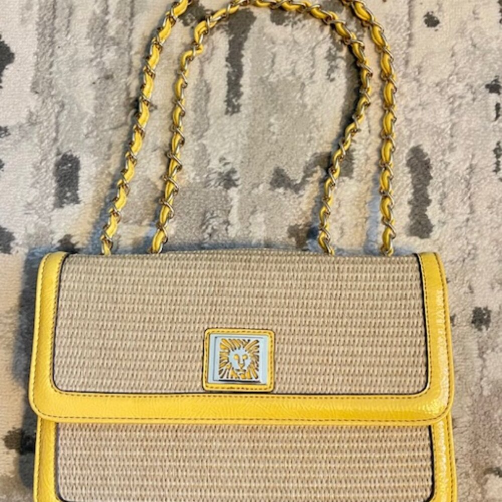 ANN KLEIN VINTAGE LION HEAD PURSE